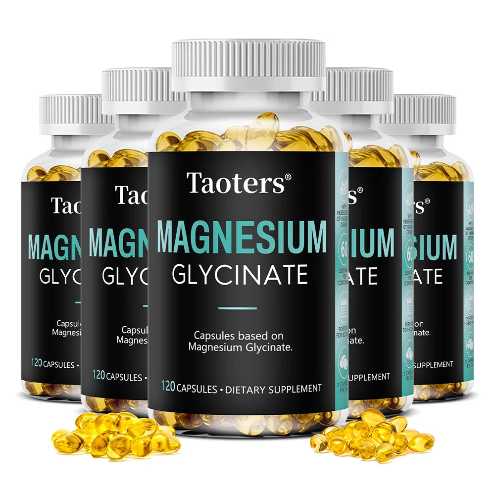 ZENVITALIZE Magnesium Glycinate – Sleep, Mood & Muscle Support Mineral Supplement Qst