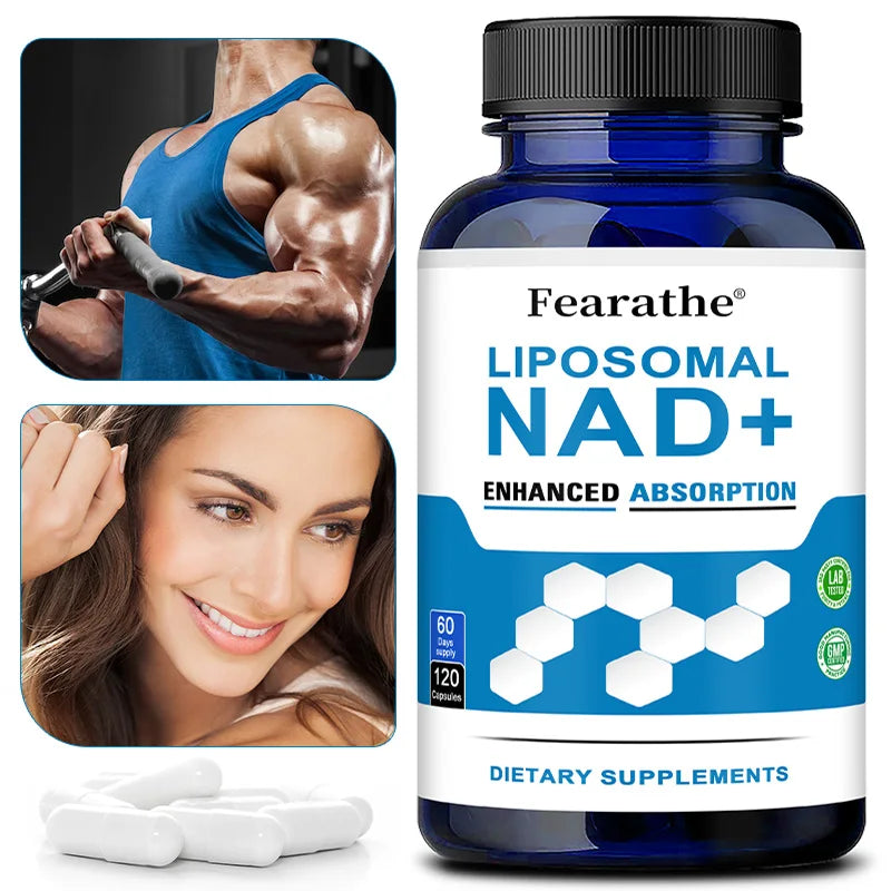 Liposomal NAD+ Supplement – Cellular Energy & Healthy Aging NAD+ Supplement Qst