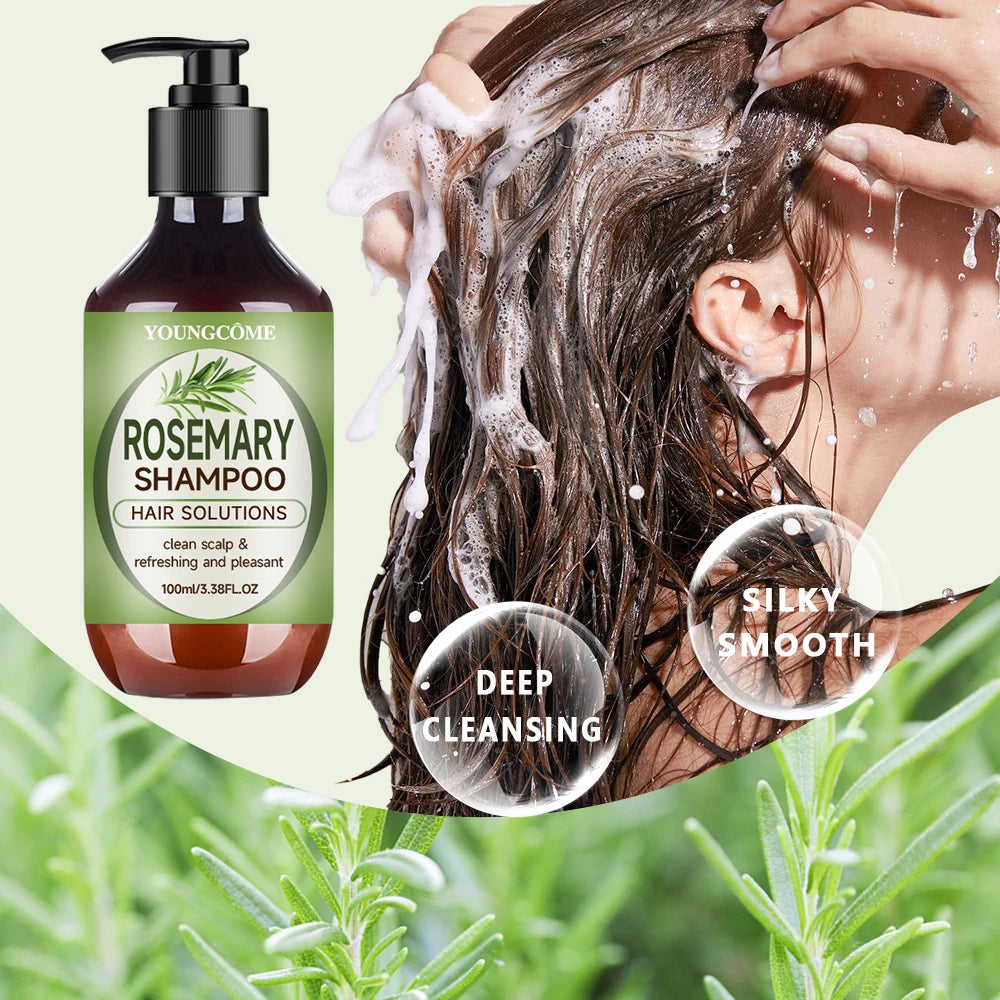YOUNGCOME 5pc Rosemary Lavender Hair Care Set – Nourish & Smooth Hair Care Set Qst