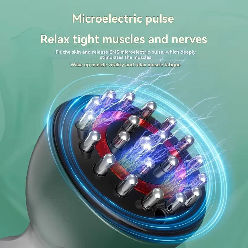 Electric Body Massager – Heating, Vibration & Scraping Device Electric Body Massager Qst
