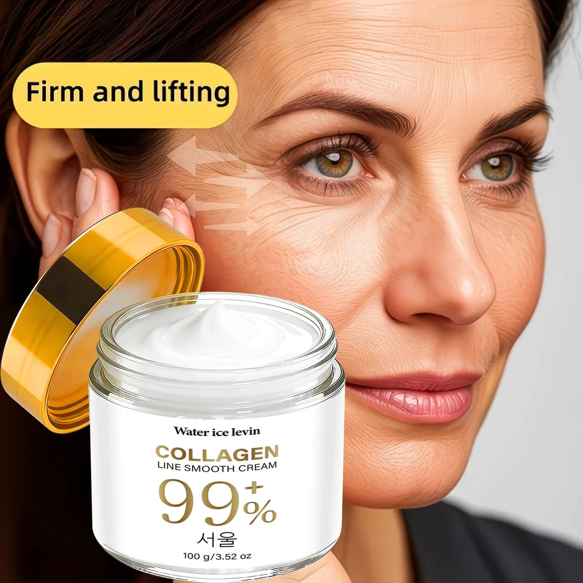 Collagen Firming Face Cream – Hydrating & Smoothing | 100g Collagen Face Cream Qme