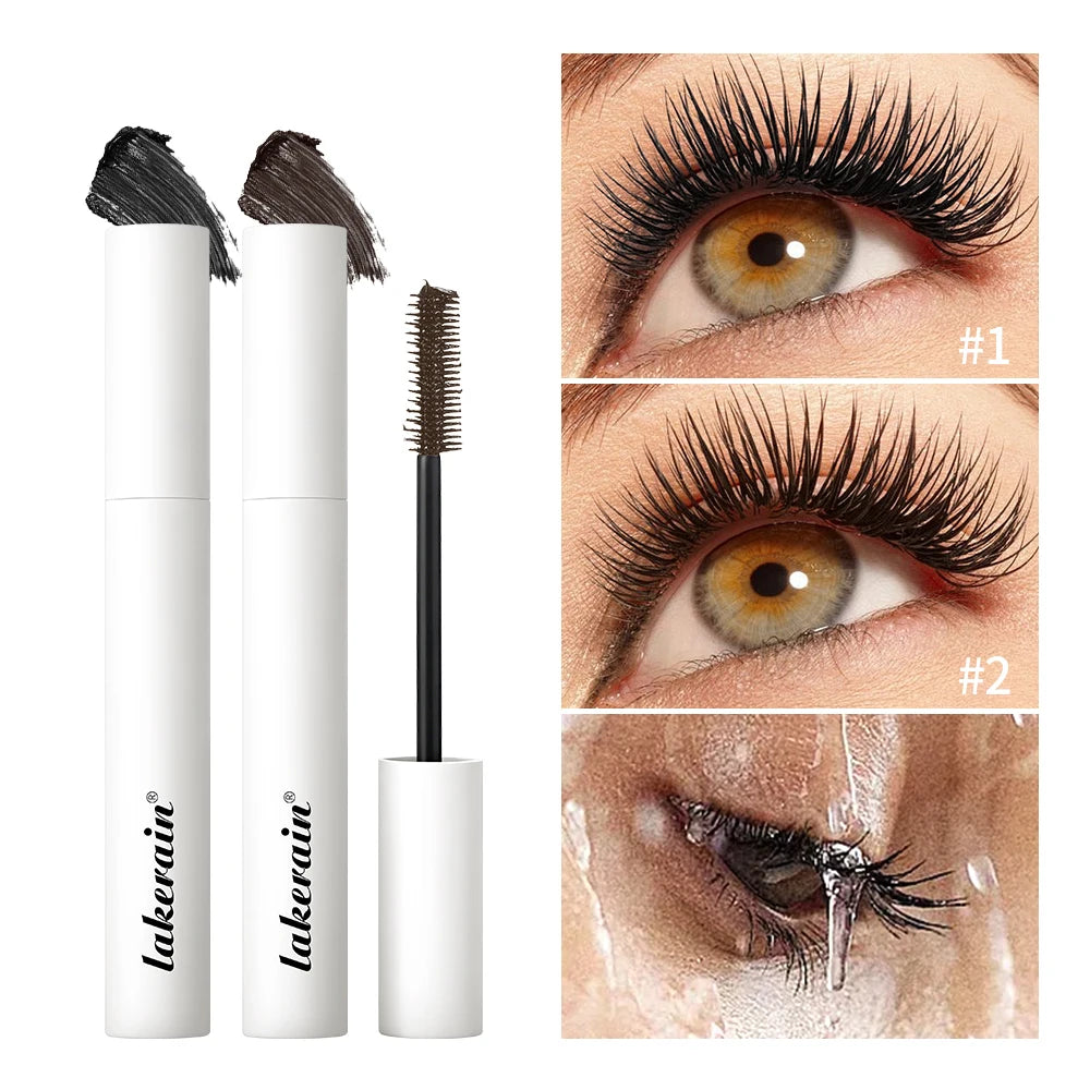 Lakerain Volumizing Mascara – Long-Lasting, Curl & Lengthen Volumizing Mascara Qst