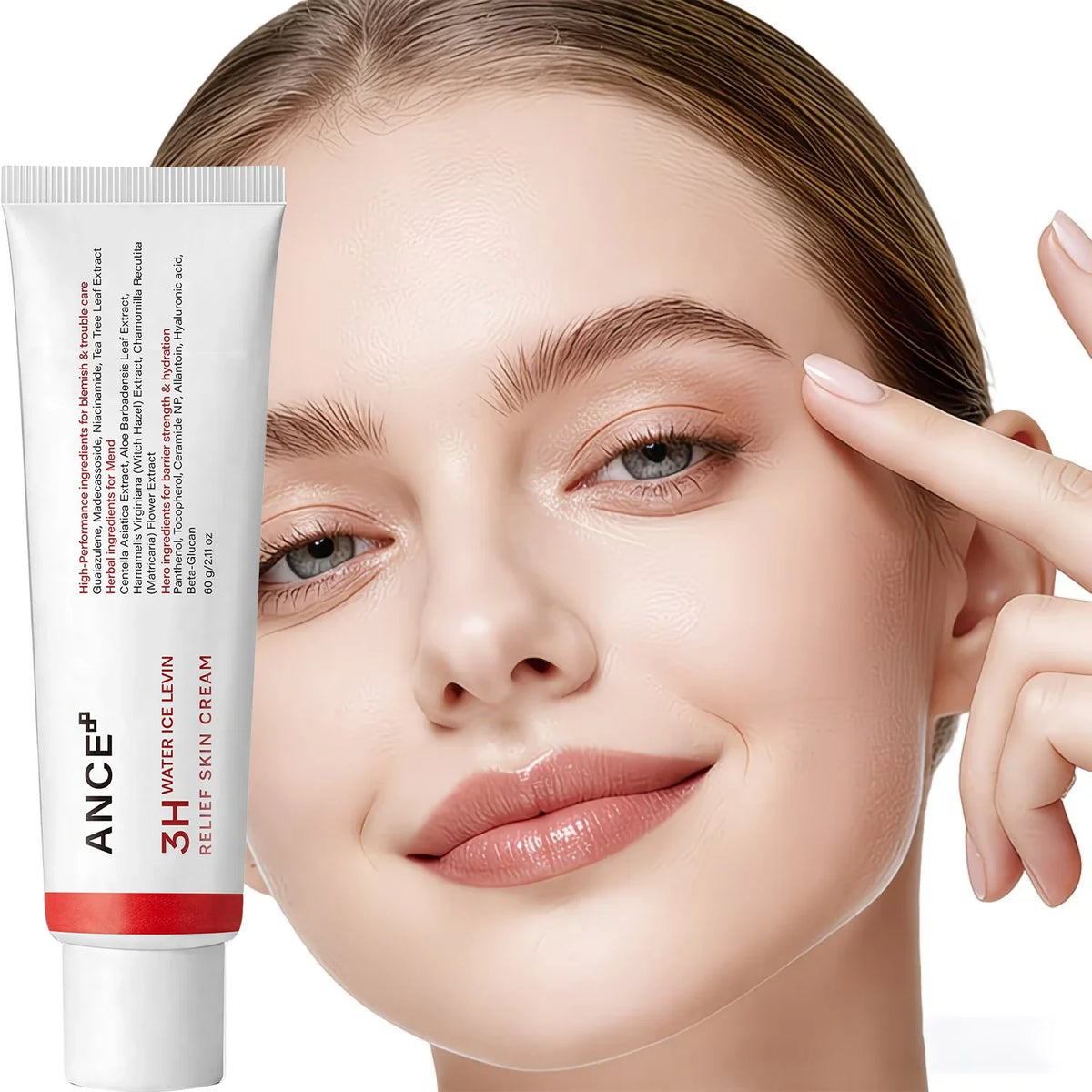 Niacinamide & Centella Face Cream – Hydrating Blemish Care Face Moisturizer Cream Qme