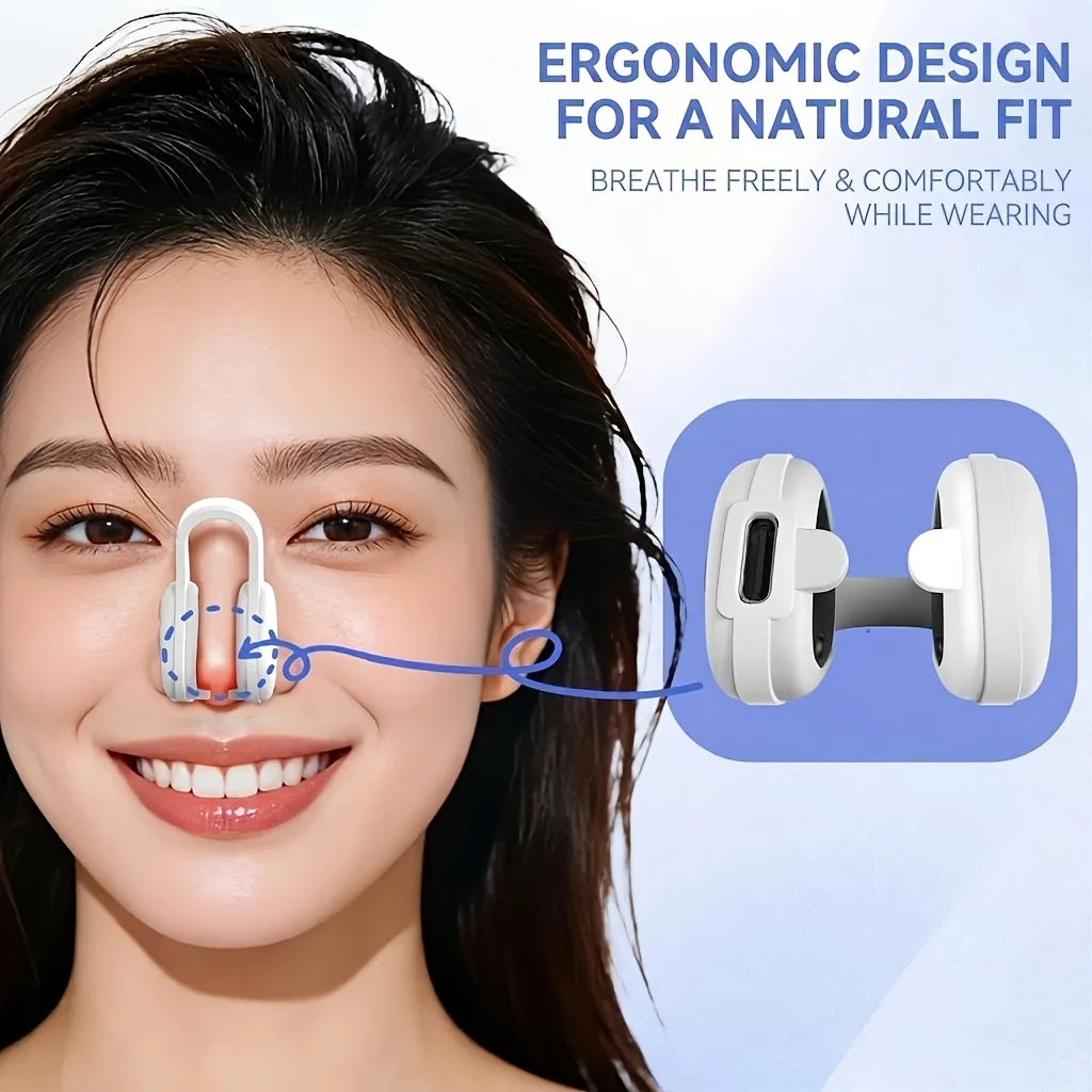 EMS Nose Shaper – 6-Mode Microcurrent Facial Reshaping Clip Facial Beauty Device Qst