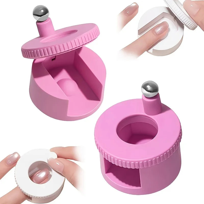 Rotating Cat Eye Nail Magnet – Multi-Faceted Magnetic Sphere Nail Art Magnet Qme