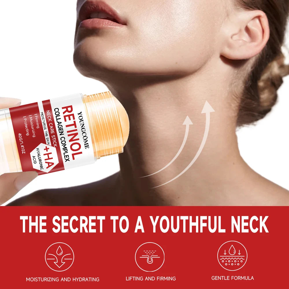 YOUNGCOME Retinol Face & Neck Firming Cream Bar 40g Neck Firming Cream Qst