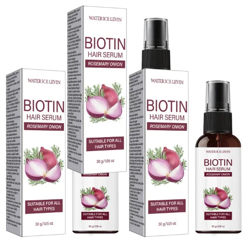 Biotin Rosemary Onion Hair Growth Serum – All Hair Types | Qme Hair Growth Serum Qme Shine Enhancing