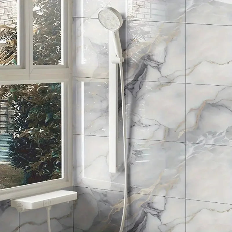 Self Adhesive Marble Wallpaper Tiles 30x30CM – Peel & Stick Peel & Stick Wallpaper Qme