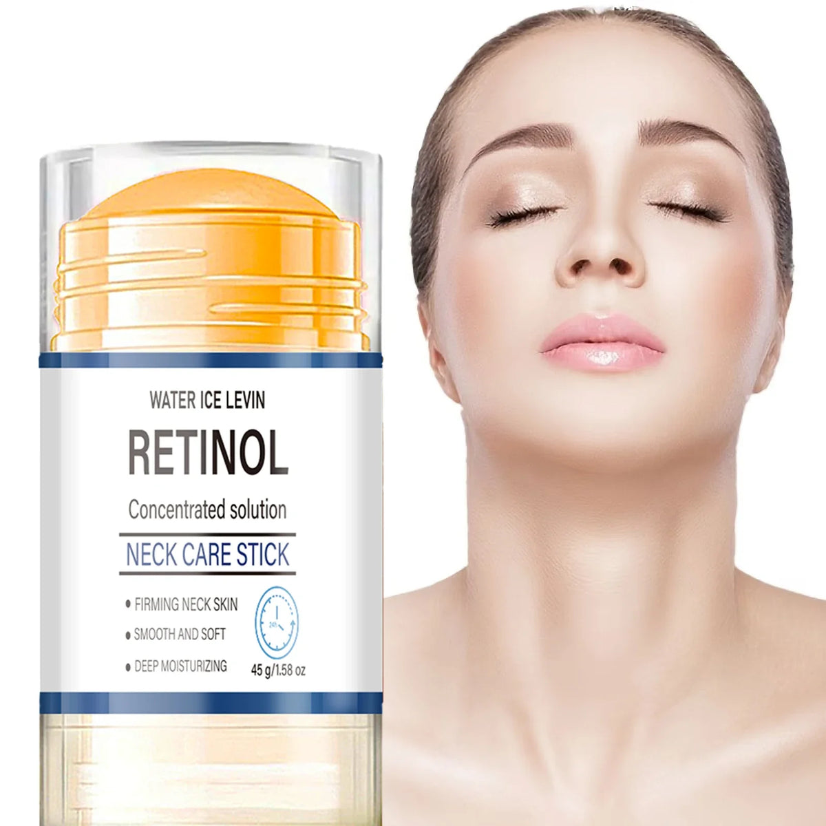 Turmeric Retinol Neck Care Stick – Firming & Moisturizing Neck Care Stick Qme