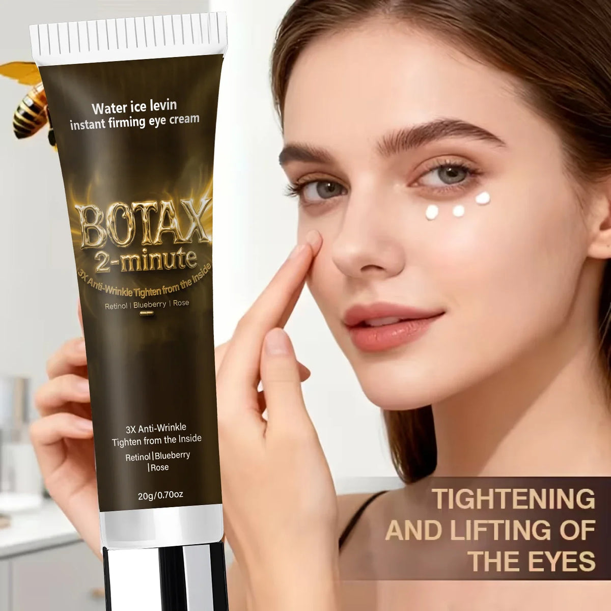 Instant Firming Eye Cream – Retinol & Hyaluronic Acid Firming Eye Cream Qme