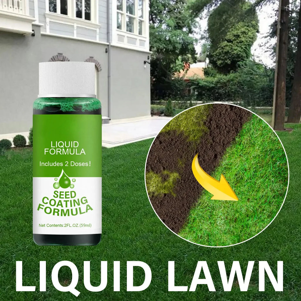 Green Grass Lawn Spray Liquid Paint – Seeding & Repair Lawn Greening Spray Qme