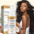 Collagen & Argan Oil Leave-In Hair Spray – Heat Protection Leave-In Hair Spray Qme Smoothing & Straightening