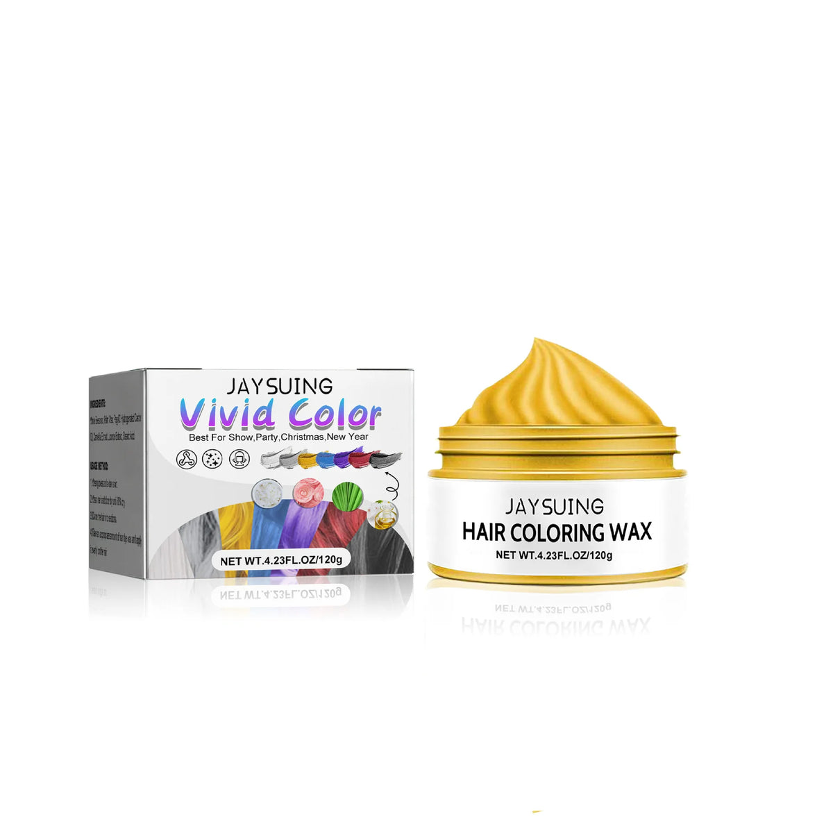 Temporary Hair Color Wax – Nourishing Styling Pomade 120g Hair Color Wax Qst 120g boxed 5