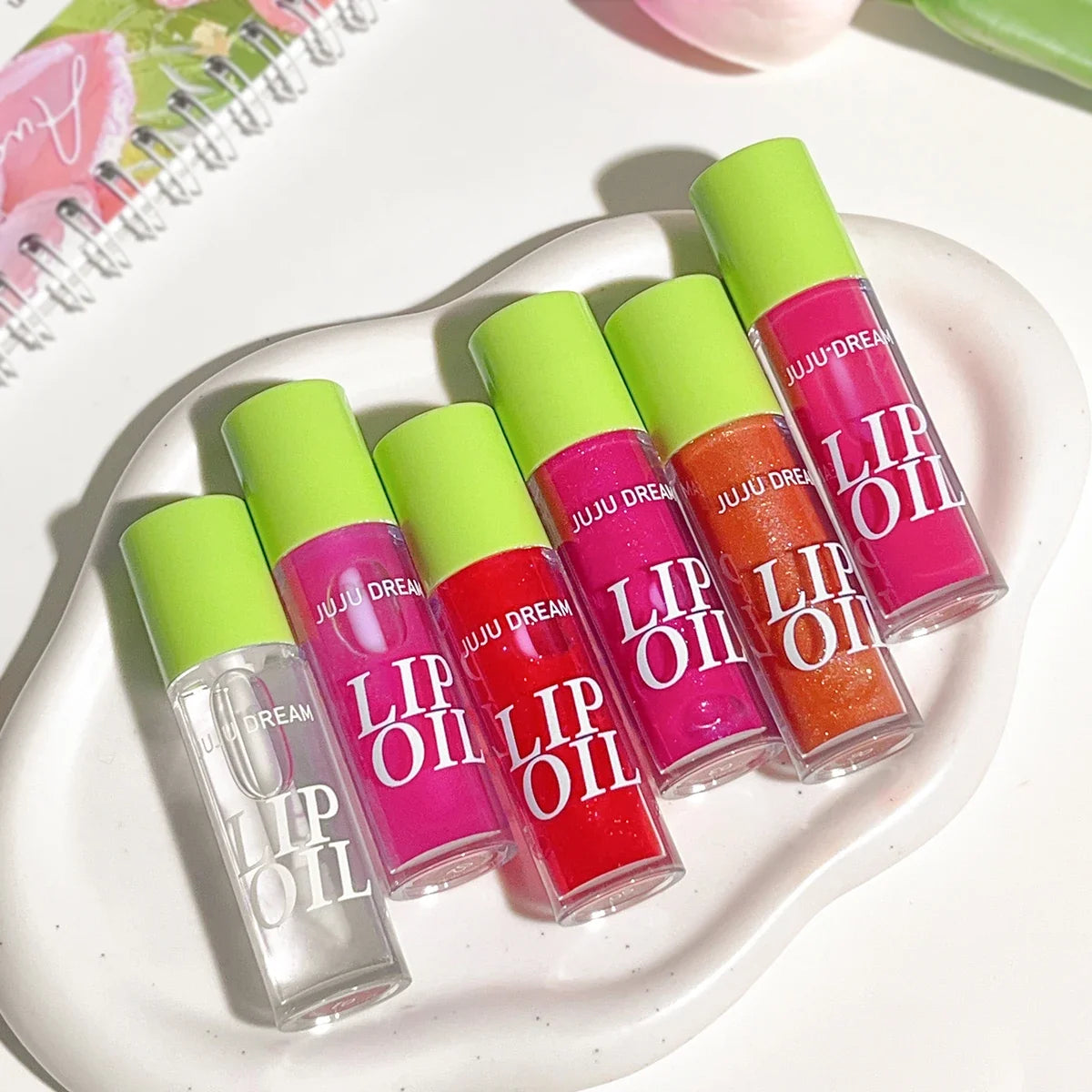 Qme Plumping Lip Gloss Oil – Hydrating Transparent Finish Plumping Lip Gloss Qme