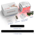 Foldable Red Light Therapy Panel 660nm 850nm Infrared LED Device Red Light Therapy Panel Qst UK plug
