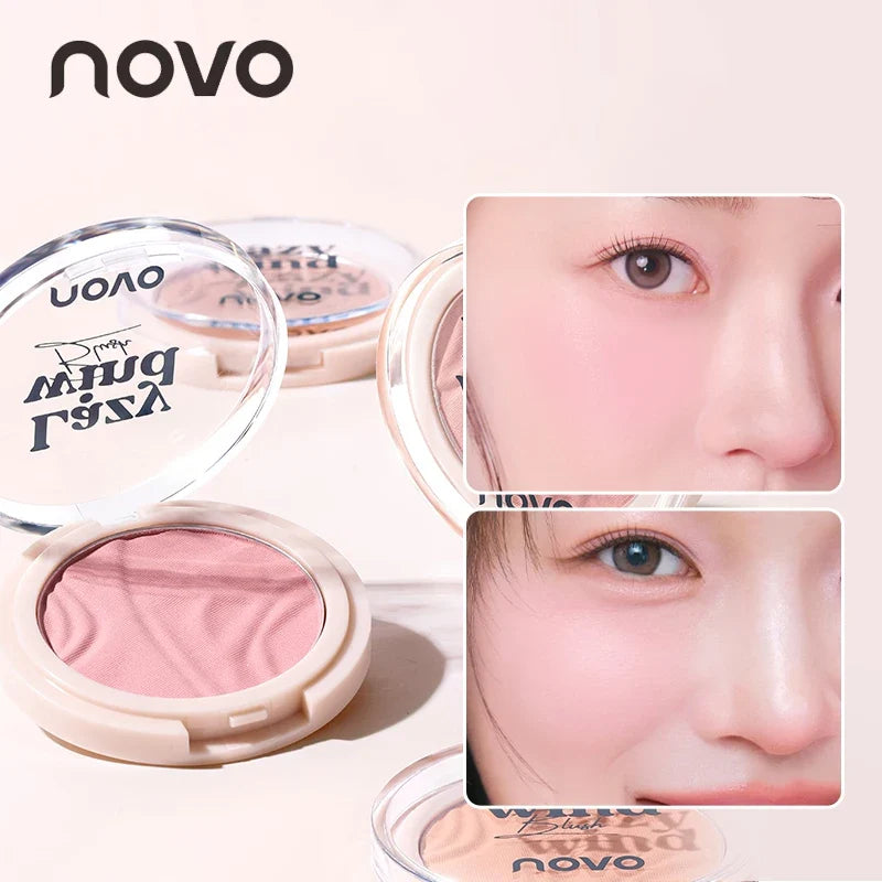 Qme Matte Contour Blush – Brightening, Long-Lasting Contour Blush Powder Qme