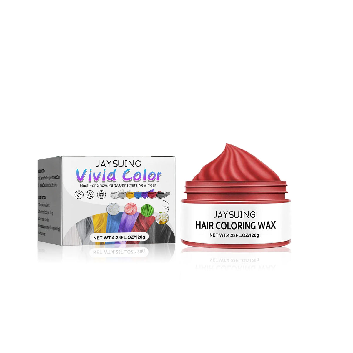 Temporary Hair Color Wax – Nourishing Styling Pomade 120g Hair Color Wax Qst 120g boxed