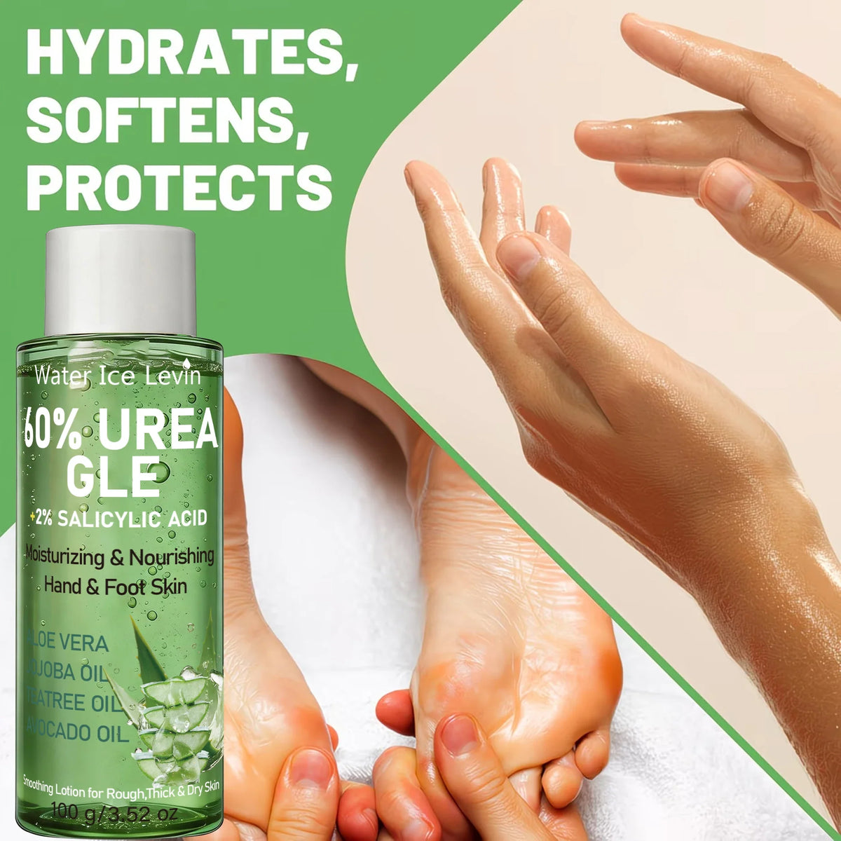 Urea & Salicylic Acid Hand & Foot Cream – Aloe & Jojoba Oil Hand & Foot Cream Qme