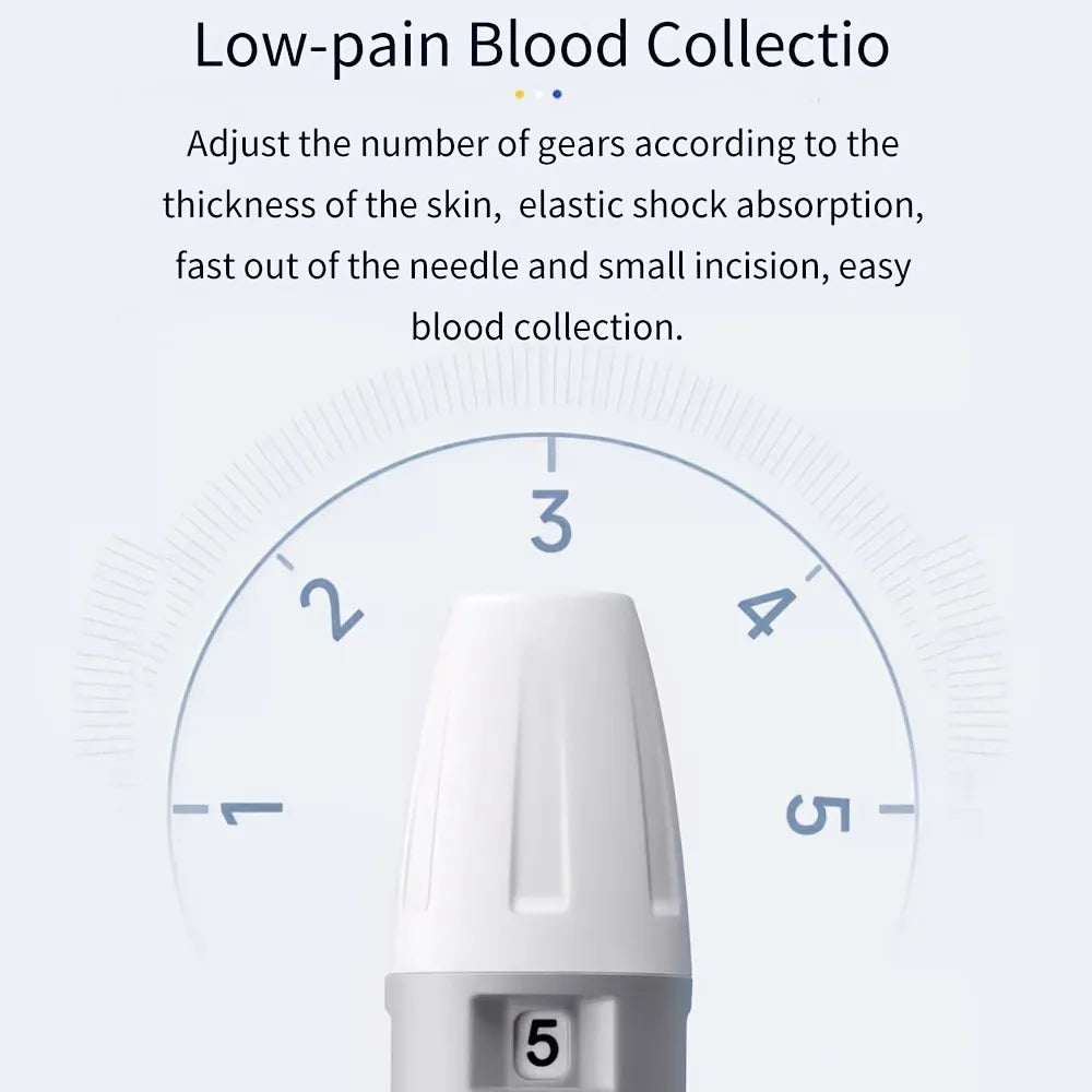 VivaGuard VGM04 Blood Glucose Monitor Kit – 50 Strips & Lancets Blood Glucose Monitor Qst