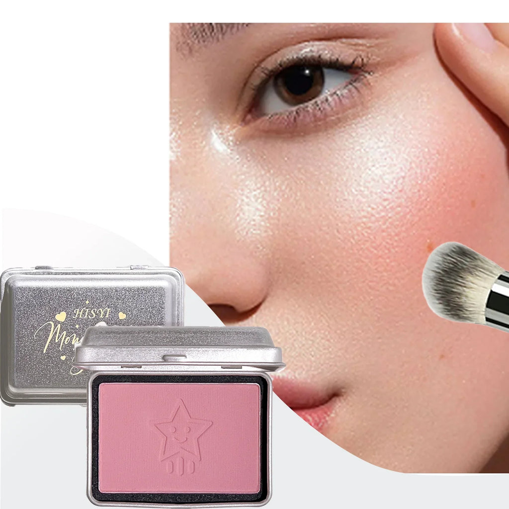 Korean Nude Pink Blush – Sheer Lightweight Fresh Glow Face Blush Qme