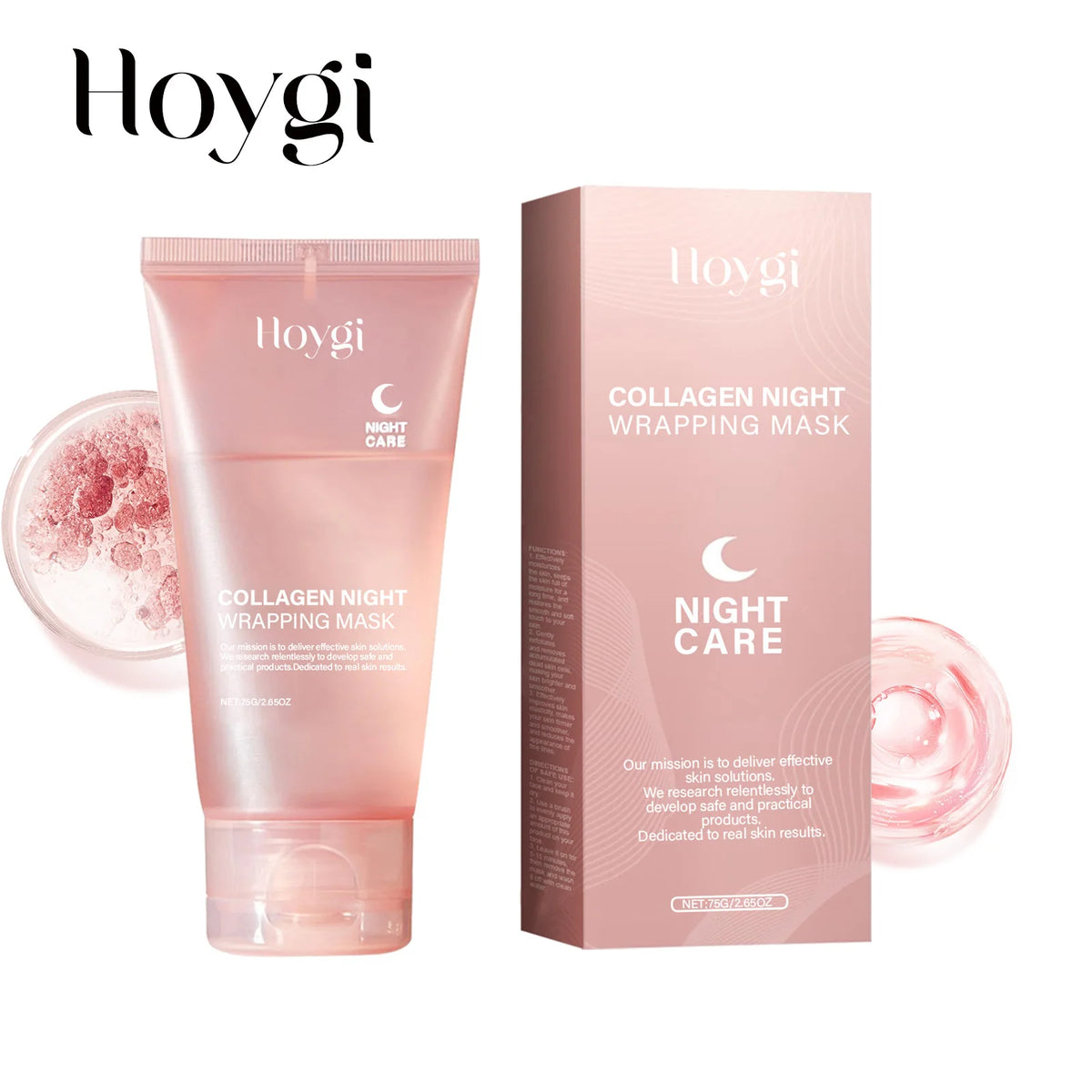 Hoygi Collagen Peel-Off Facial Mask – Hydrate & Brighten Peel-Off Face Mask Qst