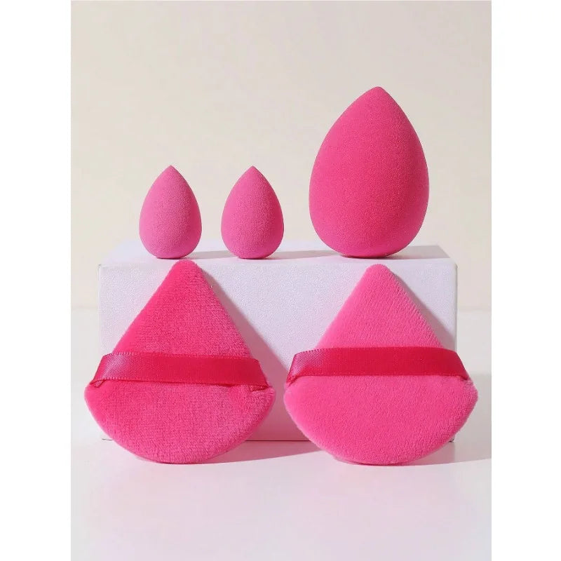Makeup Sponge Puff – Cream, Powder & Concealer Applicator Makeup Applicator Sponge Qme rose
