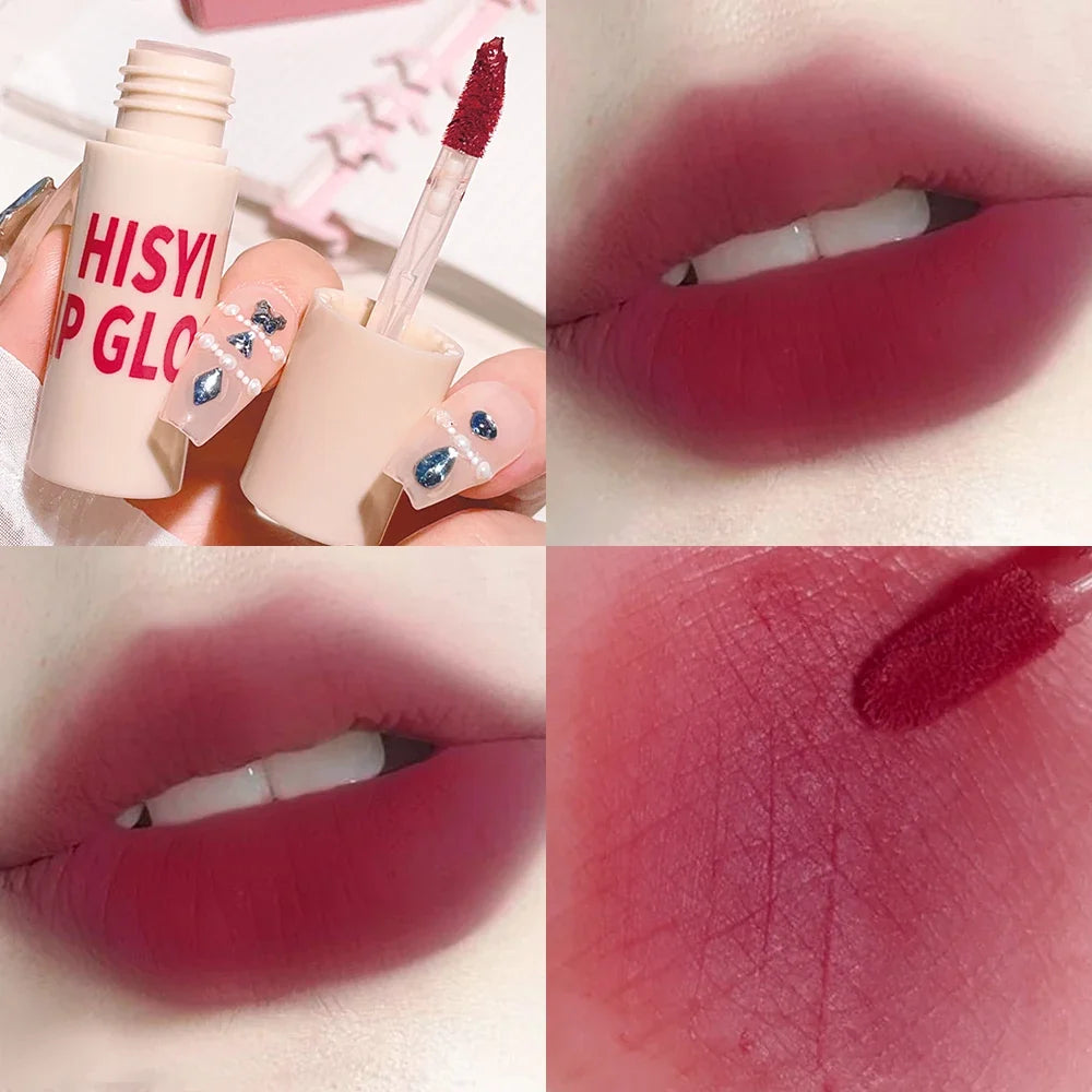 HISYI Airy Matte Velvet Lipstick – Long-Lasting, Non-Stick Matte Lipstick Qme