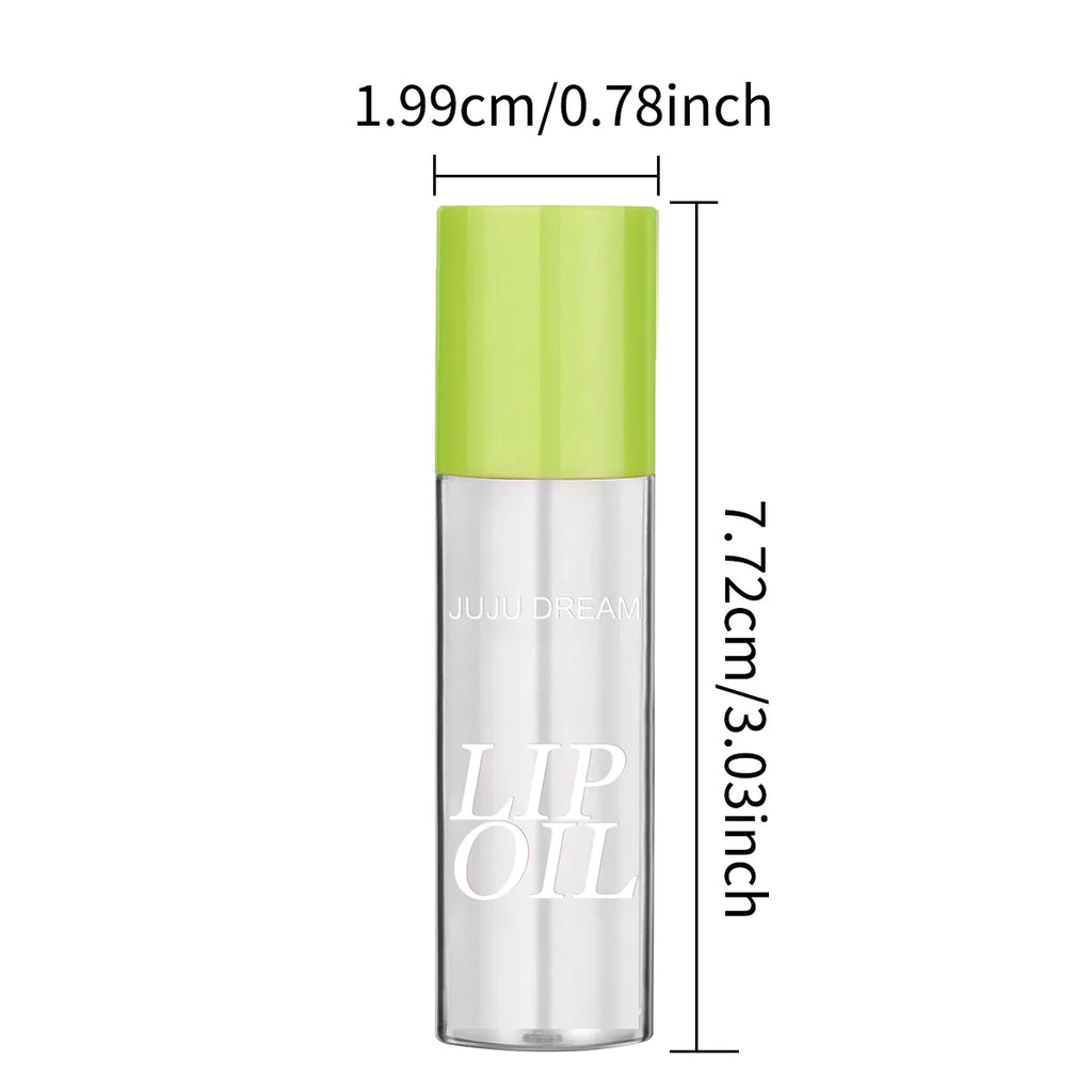 Qme Plumping Lip Gloss Oil – Hydrating Transparent Finish Plumping Lip Gloss Qme