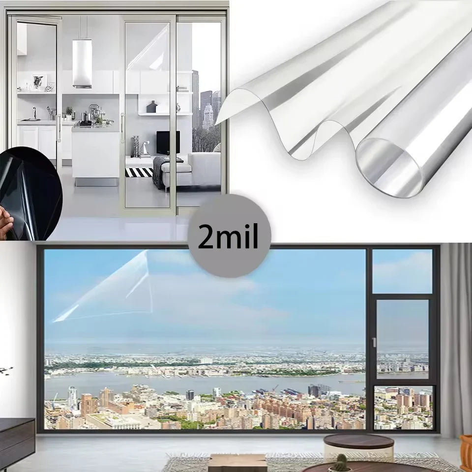 Shatterproof PET Safety Window Film – Home, Office & Car Safety Window Film Qme