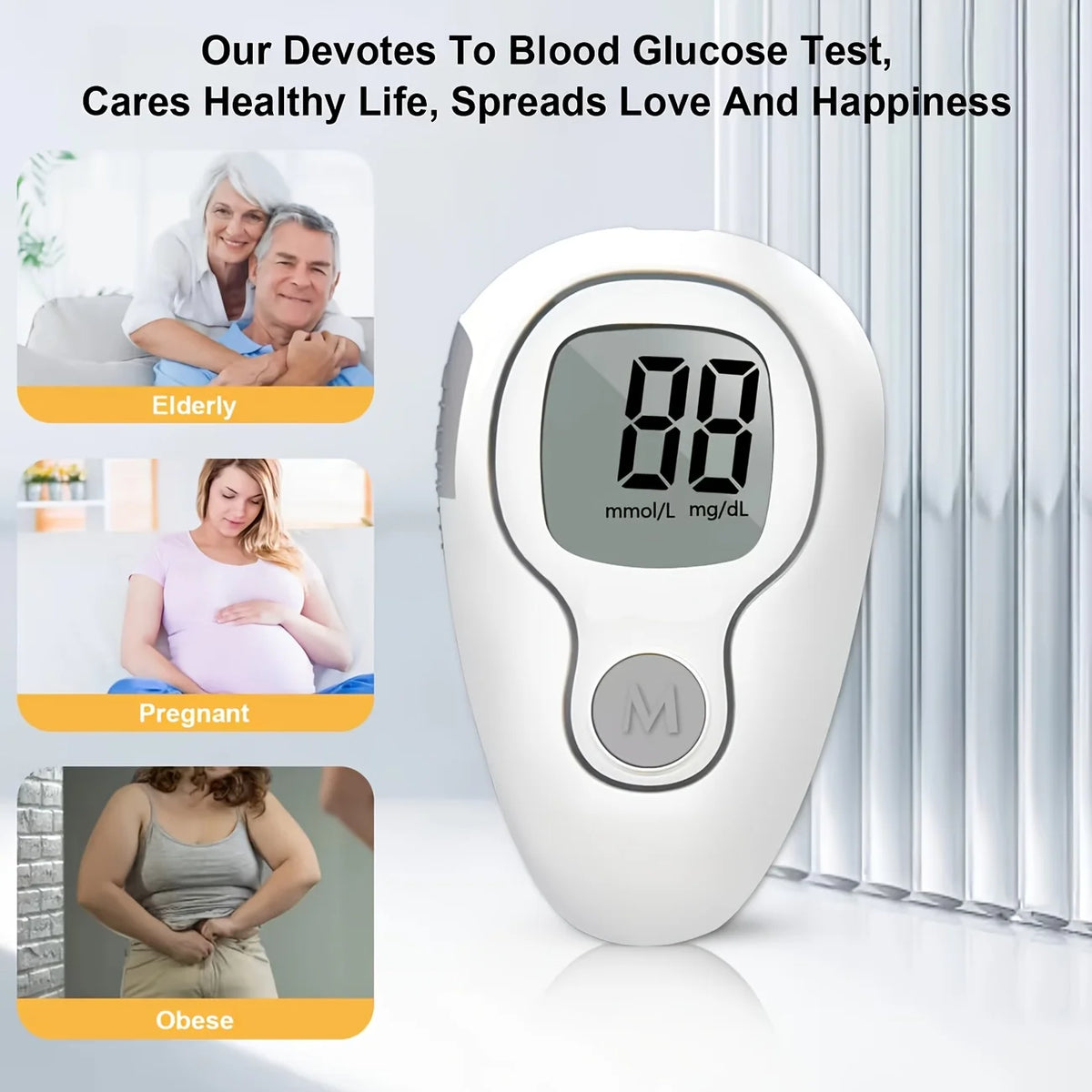 VivaGuard VGM04 Blood Glucose Monitor Kit – Auto-Coding 5s Blood Glucose Monitor Qst