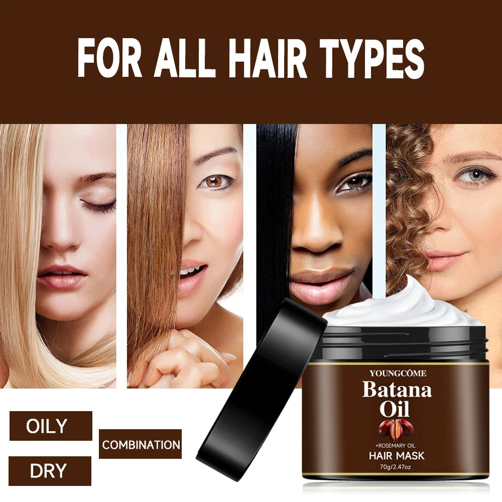 YOUNGCOME Batana Oil Hair Conditioner – Deep Nourishing Treatment Hair Conditioner Qst