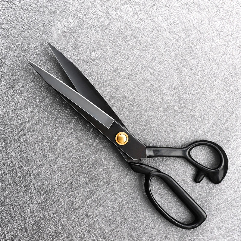 Professional Tailor's Scissors – Sharp Stainless Steel Shears Fabric Cutting Scissors Qst