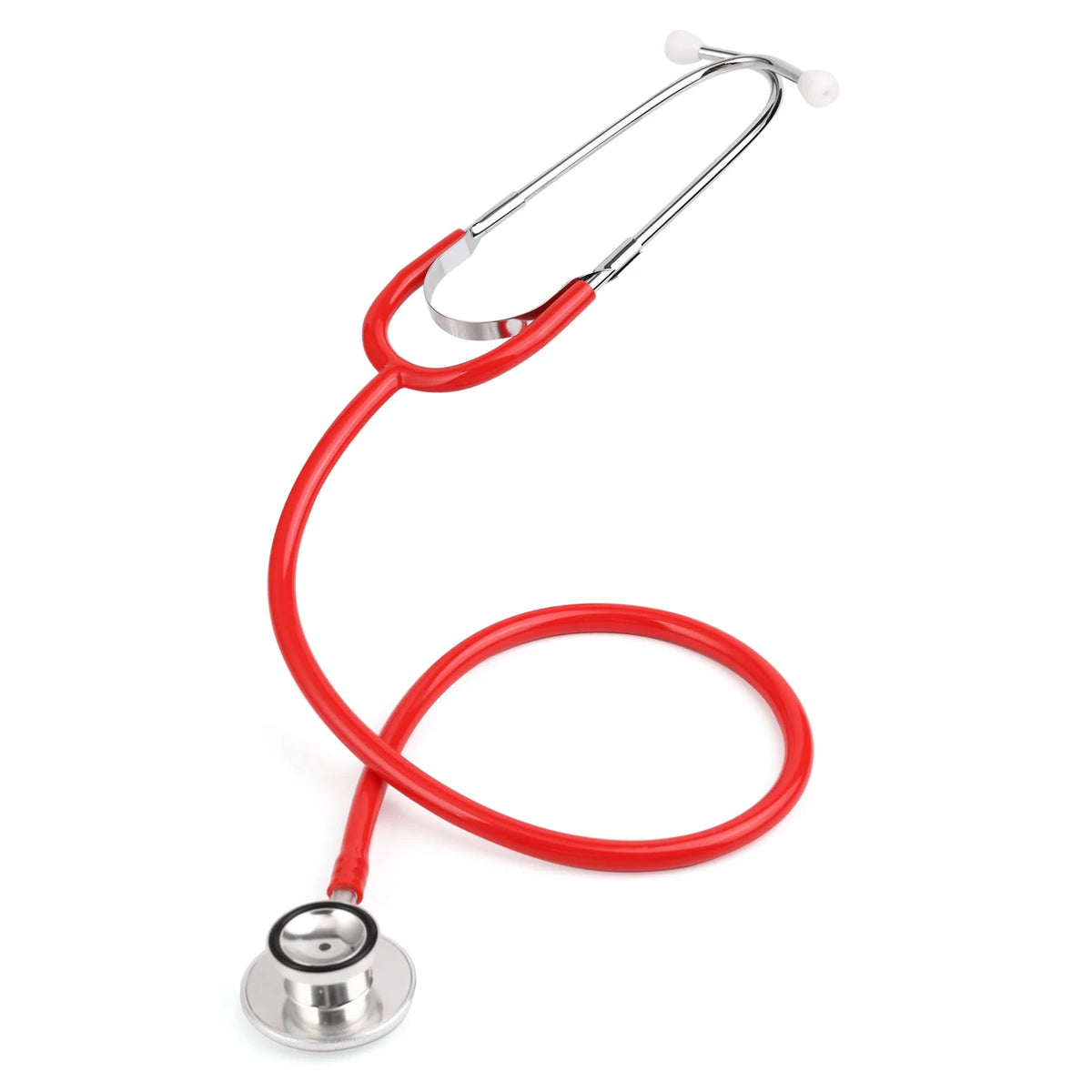 Deluxe Dual Head Stethoscope – Professional Nurse & Vet Use Dual Head Stethoscope Qst Basic Red