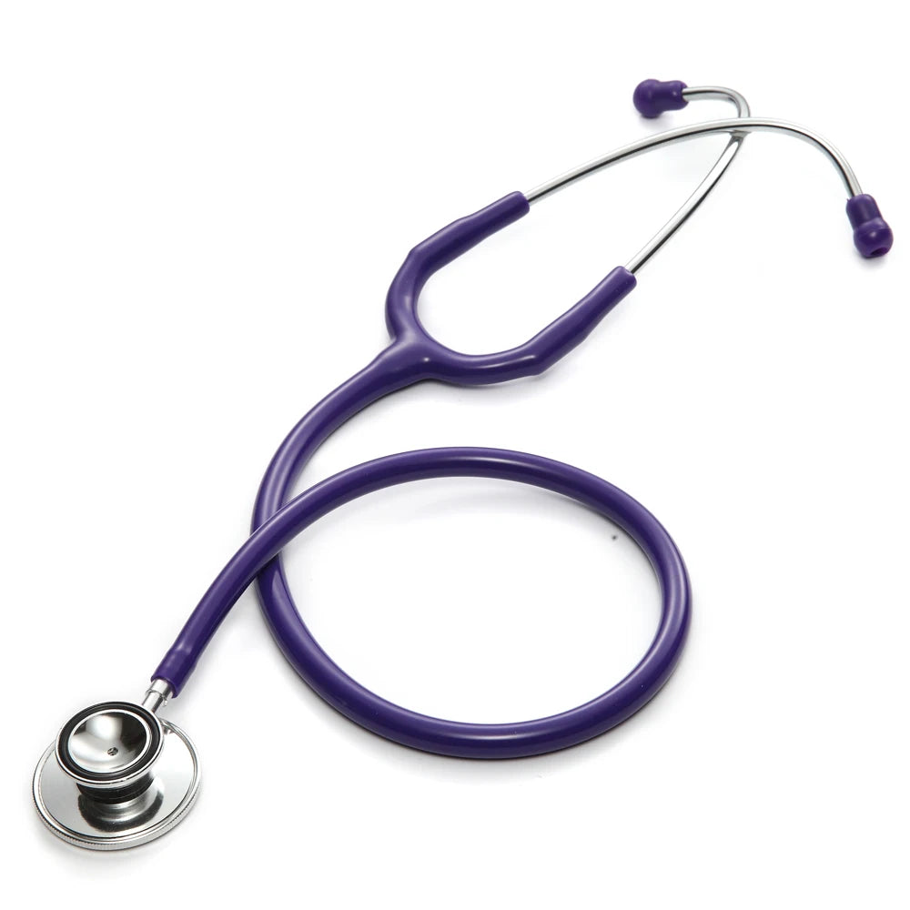 Dual Head Professional Stethoscope – Doctors, Nurses & Vets Medical Stethoscope Qst Deluxe Purple