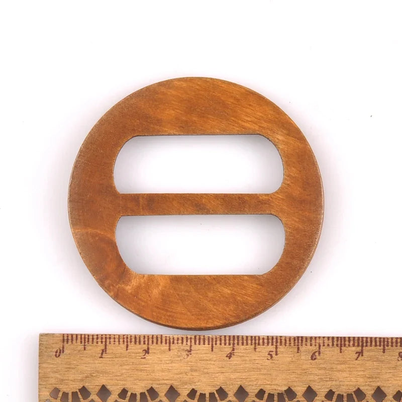 Wooden Round Ring Belt Buckles – DIY Sewing & Bag Accessory Sewing Ring Buckle Qme