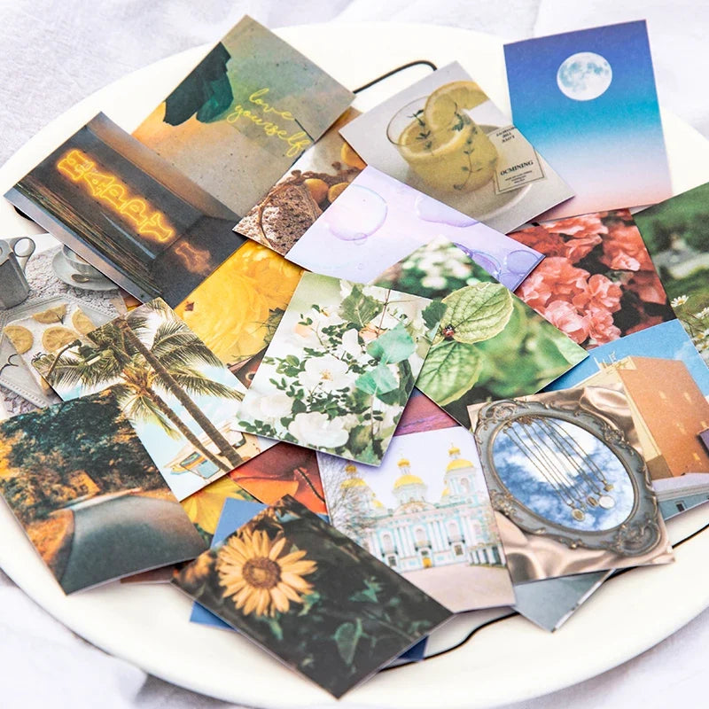 Life Scenery Scrapbooking Deco Stickers – Journal & Craft Decorative Stickers Qme