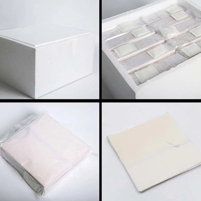 Imitation Foil Gilding Sheets – Gold, Silver & Copper DIY Craft Craft Foil Sheets Qme