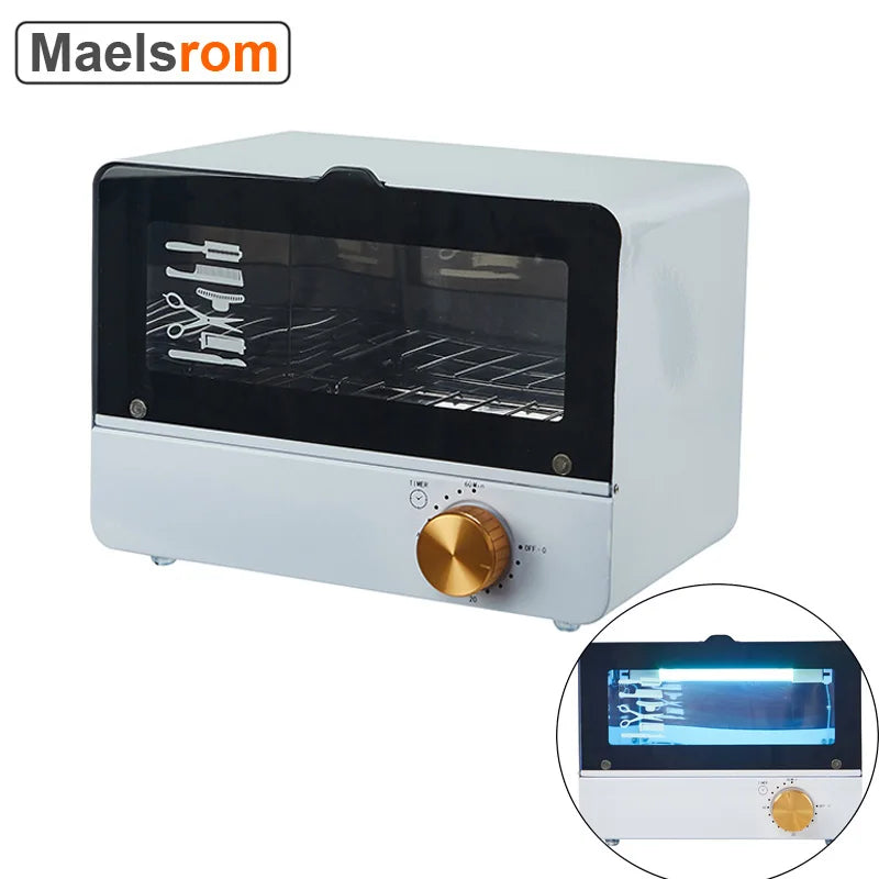 UV Sterilizer Cabinet 6L – Salon Nail & Beauty Tool Sanitizer UV Sterilizer Cabinet Qst