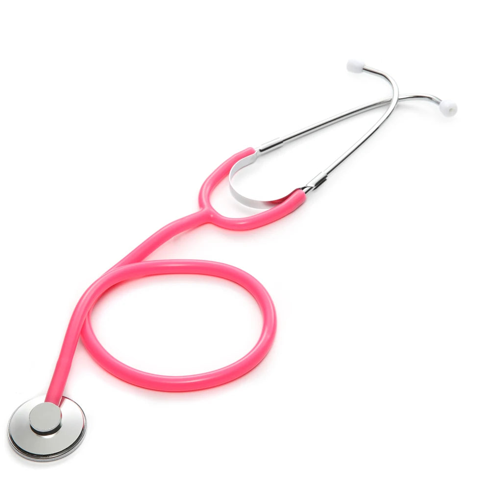 XceeFit Professional Cardiology Stethoscope – Doctor, Nurse & Vet Medical Stethoscope Qst Pink