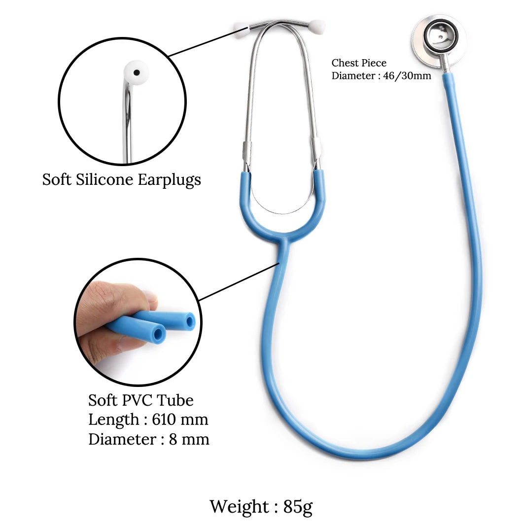 Dual Head Stethoscope – Students, Nurses & Vets | XceeFit Dual Head Stethoscope Qst