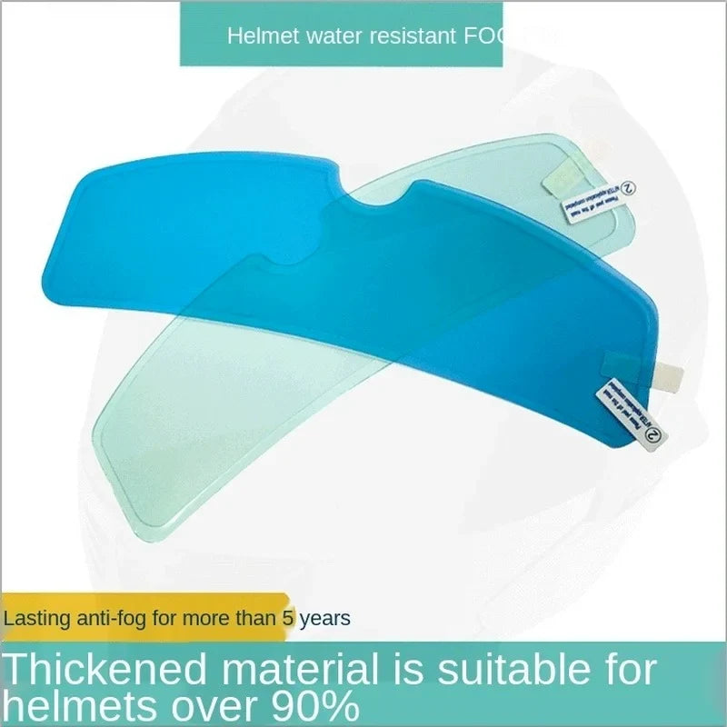 Universal Anti-Fog Visor Patch for Motorcycle Helmets | PET Film Helmet Visor Patch Qme