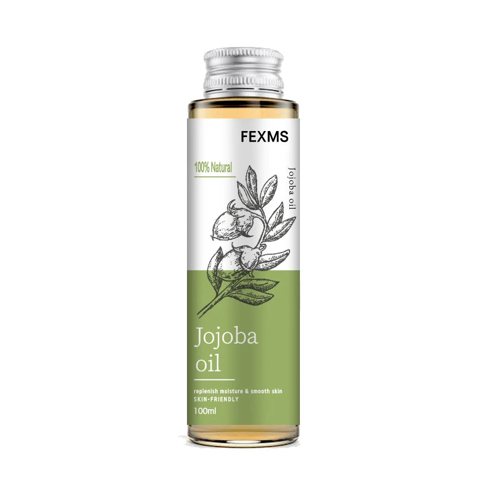 100% Pure Cold Pressed Jojoba Oil Unrefined Moisturizer 100ml Jojoba Face Oil Qst
