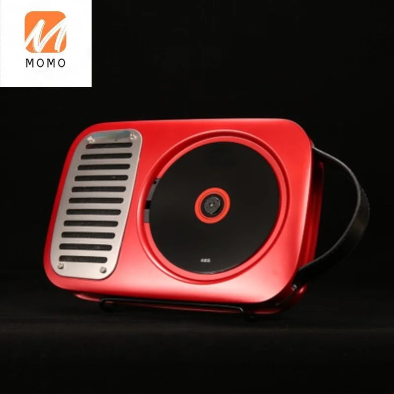 Retro Wall-Mounted Bluetooth Speaker | CD Player Style Bluetooth Speaker Qst