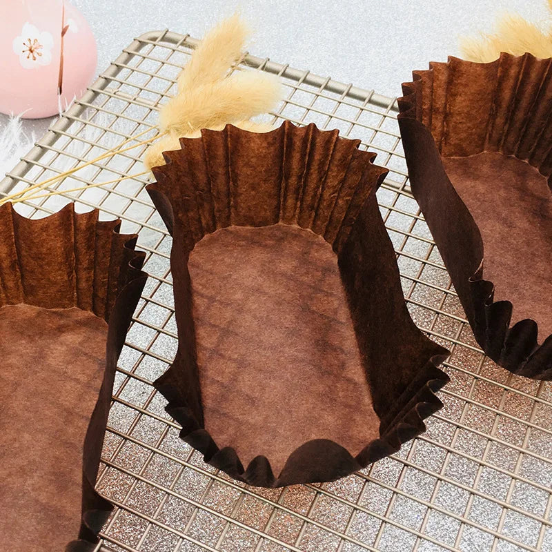 Greaseproof Paper Muffin Cups – 50-Pack Cupcake Wrappers Cupcake Liners Qme