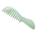 Natural Jade Stone Massage Comb – Scalp Massager Tool Jade Scalp Massage Comb Qme Random Color United States
