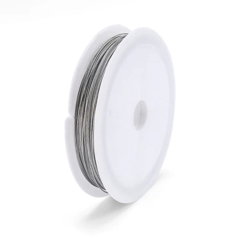 Gold Plated Stainless Steel Bead String Wire for Jewelry Making Jewelry Making Wire Qme Original 0.3mm-30meters