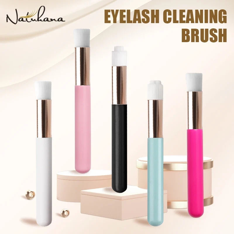 Soft Bristle Eyelash Cleaning Brush – Lash Extension Cleaner Lash Cleaning Brush Qme