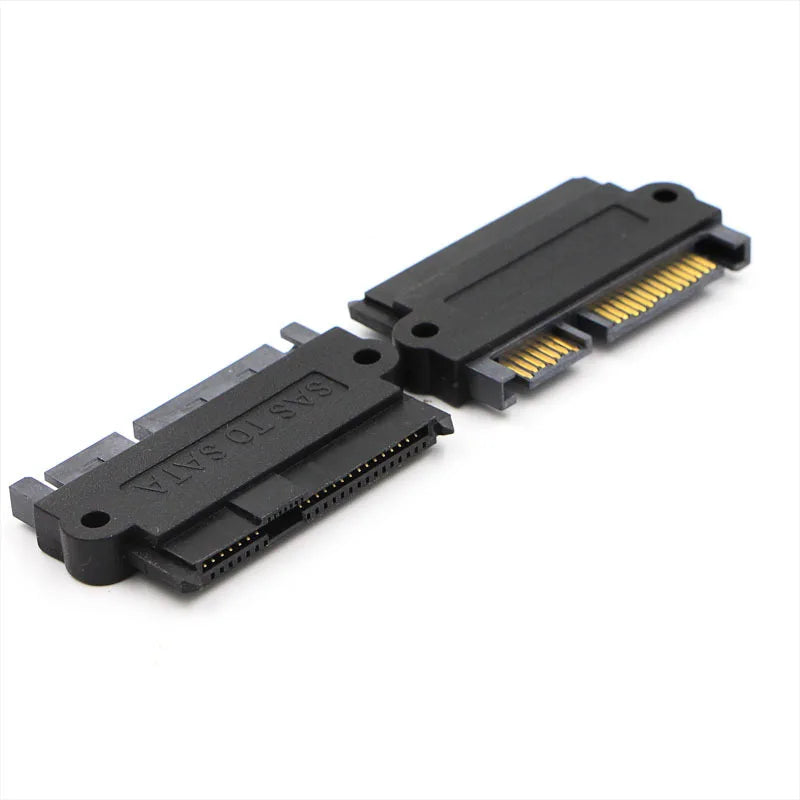 SAS to SATA SFF-8482 Adapter 6Gb/s SATA3 – 2-Pack Storage Adapter Qme