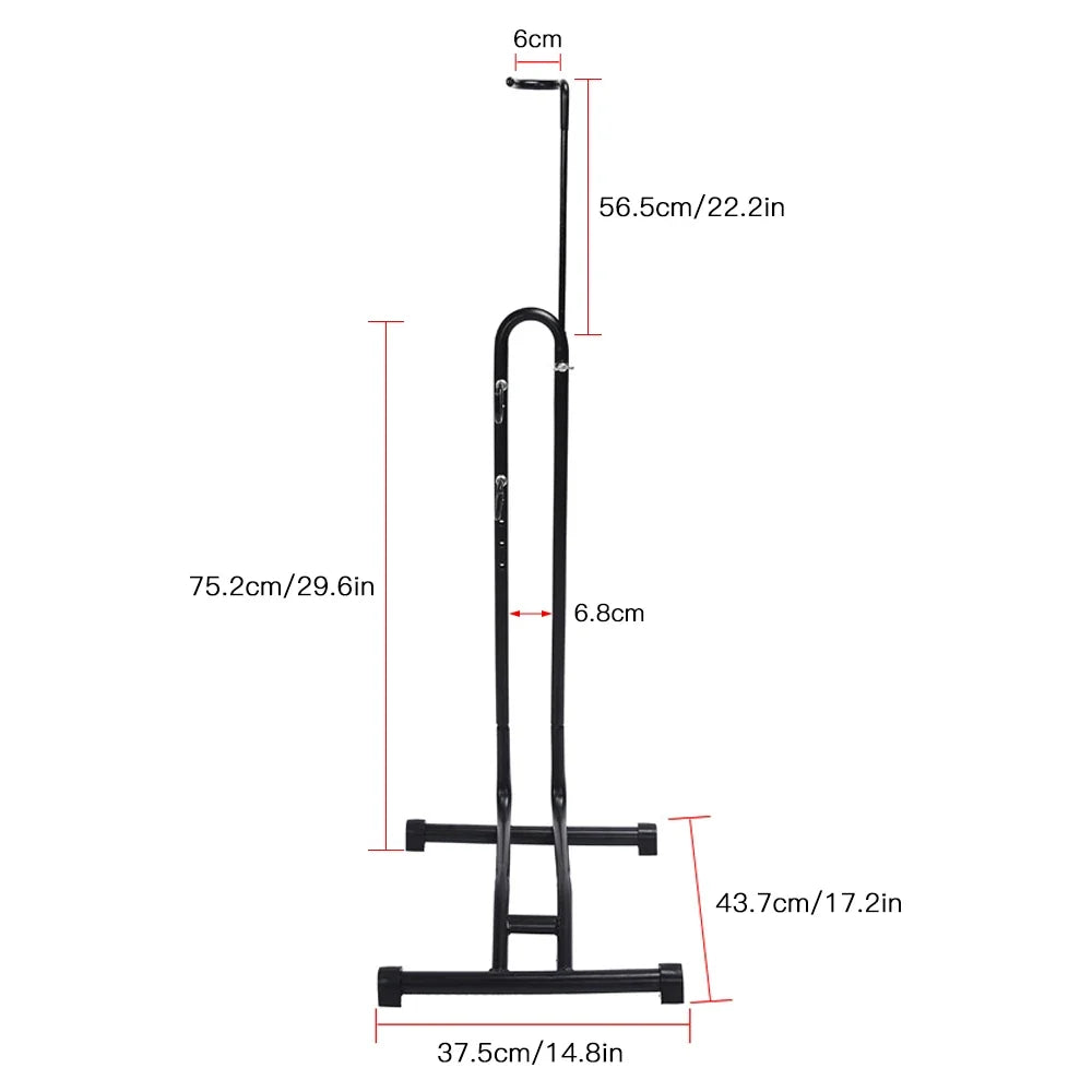3-in-1 Bicycle Floor Parking Rack Stand | Indoor Bike Storage Bicycle Parking Stand Qme