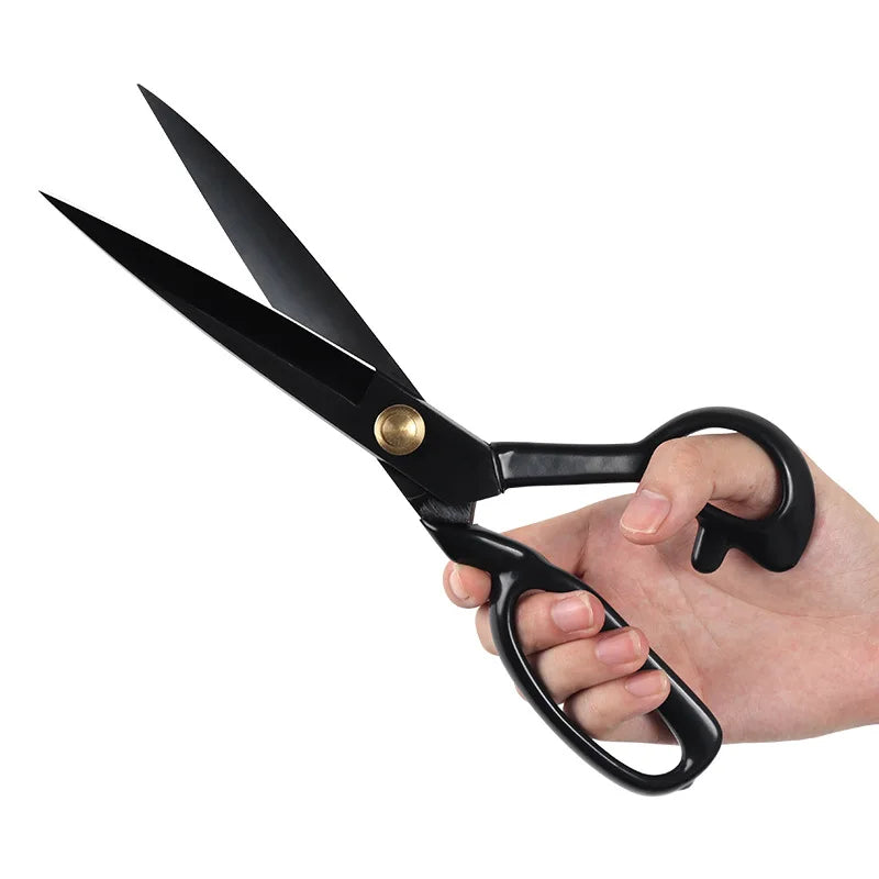 Professional Tailor's Scissors – Sharp Stainless Steel Shears Fabric Cutting Scissors Qst
